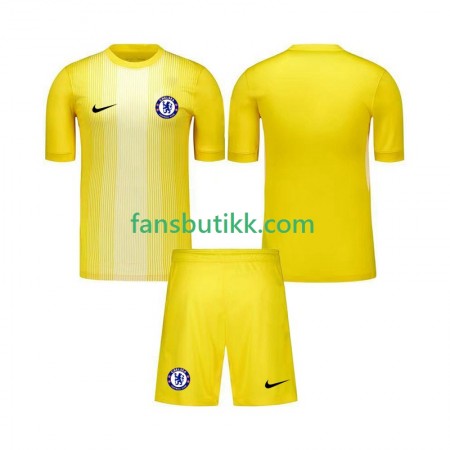 Fotballdrakt Chelsea Keeper Barn Tredjetrøye 2025-2026 Kortermet